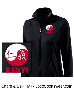 Renyi "REN" Youth Girl's Fitness Jacket Design Zoom